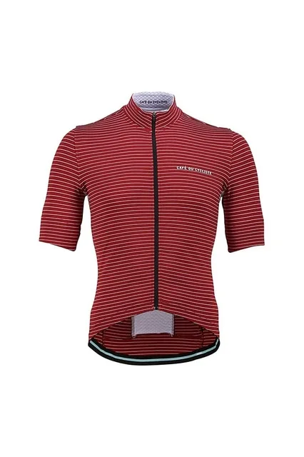 9 Кафе Du Cycliste полиэфирные ткани Спортивная Джерси pro team aero дышащая велосипедная рубашка Цикл MTB Одежда для дорожного велосипеда - Цвет: 9