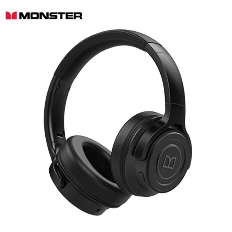Микрофон MONSTER cleanity ANC Bluetooth 5,0 с шумоподавлением, высококачественные наушники с сабвуфером