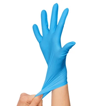 

300 PCS PVC Disposable Food Prep Gloves, Disposable Nitrile Work Gloves for Cooking, Food Handling, Press Sn