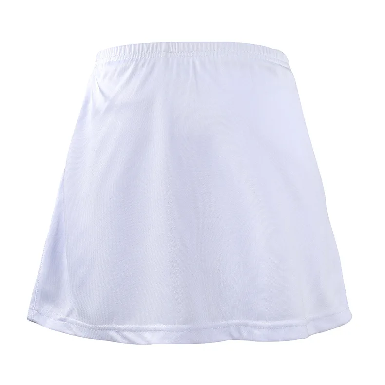 New Style Light Board Sports Divided Skirt Solid Color Versatile Tennis Badminton Clothing Skirt Anti-Exposure Safe Short S