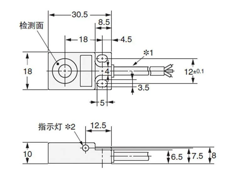 TZT TL-W5MC1 5 мм 3 провода Индуктивный датчик обнаружения переключатель NPN DC 6-36 в для Arduino