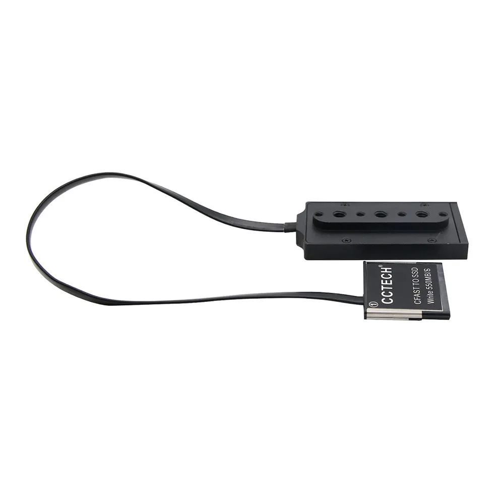  TZT CFAST zu SSD MSATA Karte Adapter Konverter für CANON URSA Mini 1DX II XC10 Z CAM E2 4K