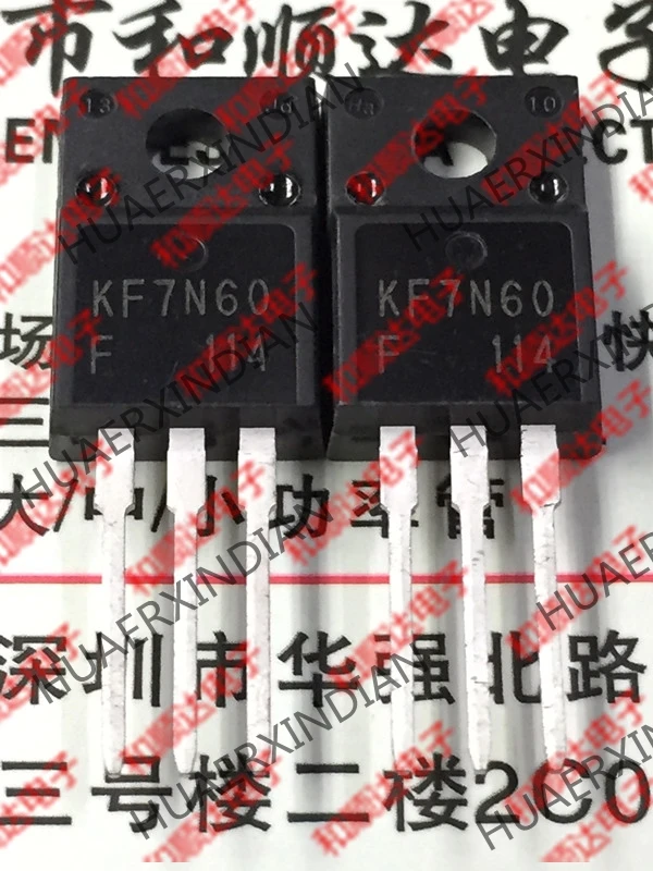 10 шт./лот и KF7N60 TO-220F 600V 7A