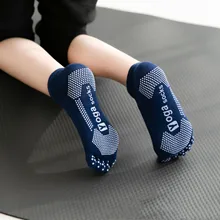 Women Yoga Backless Five Toe Anti-Slip Ankle Grip Socks Backless Silicone Non-slip Dance Gym Fitness Yoga Pilates Cotton Socks