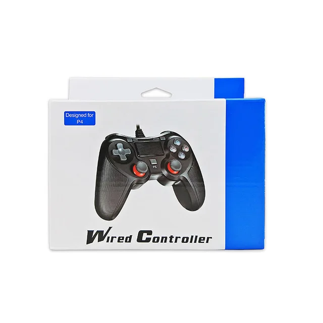 Stijg Zeeslak fusie Usb Wired Ps4 Gamepad Controller Joystick Joypad With Vibration/double  Shock 4/1.5m Charging Cable For Playstation 4 Console/pc - Gamepads -  AliExpress