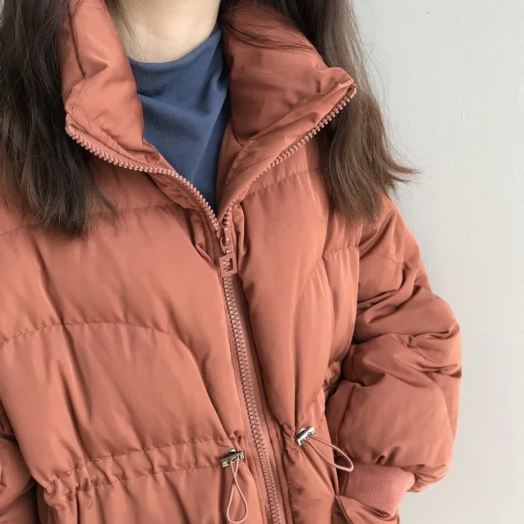 Mooirue/Коллекция года; осенне-зимняя парка; повседневная куртка в Корейском стиле; женская утепленная хлопковая стеганая одежда; новая хлопковая одежда