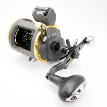 

New Metal Boat Fishing Carp Fishing Reel Casting Baitcasting Saltwater Trolling Drum Reel 6.2:1 Braking Force 12KG