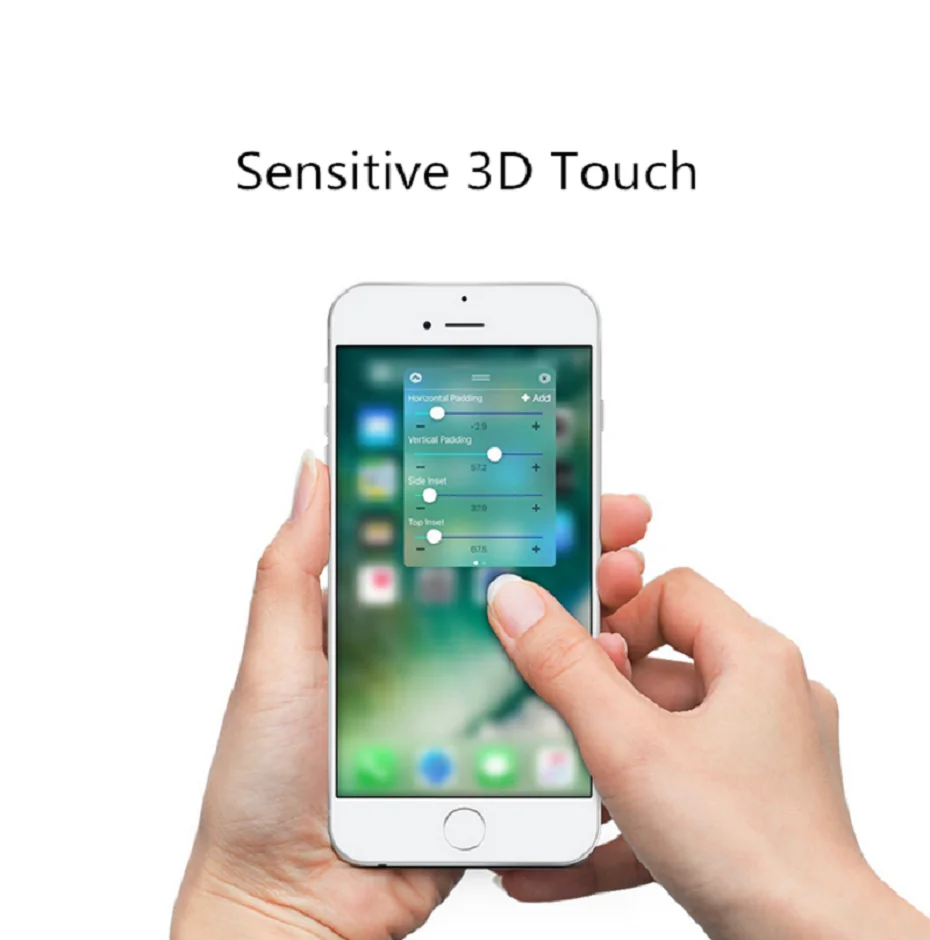 3D сенсорный ЖК-дисплей для iPhone 7 7 Plus 8 8Plus дисплей дигитайзер сборка запасные части+ фронтальная камера+ динамик