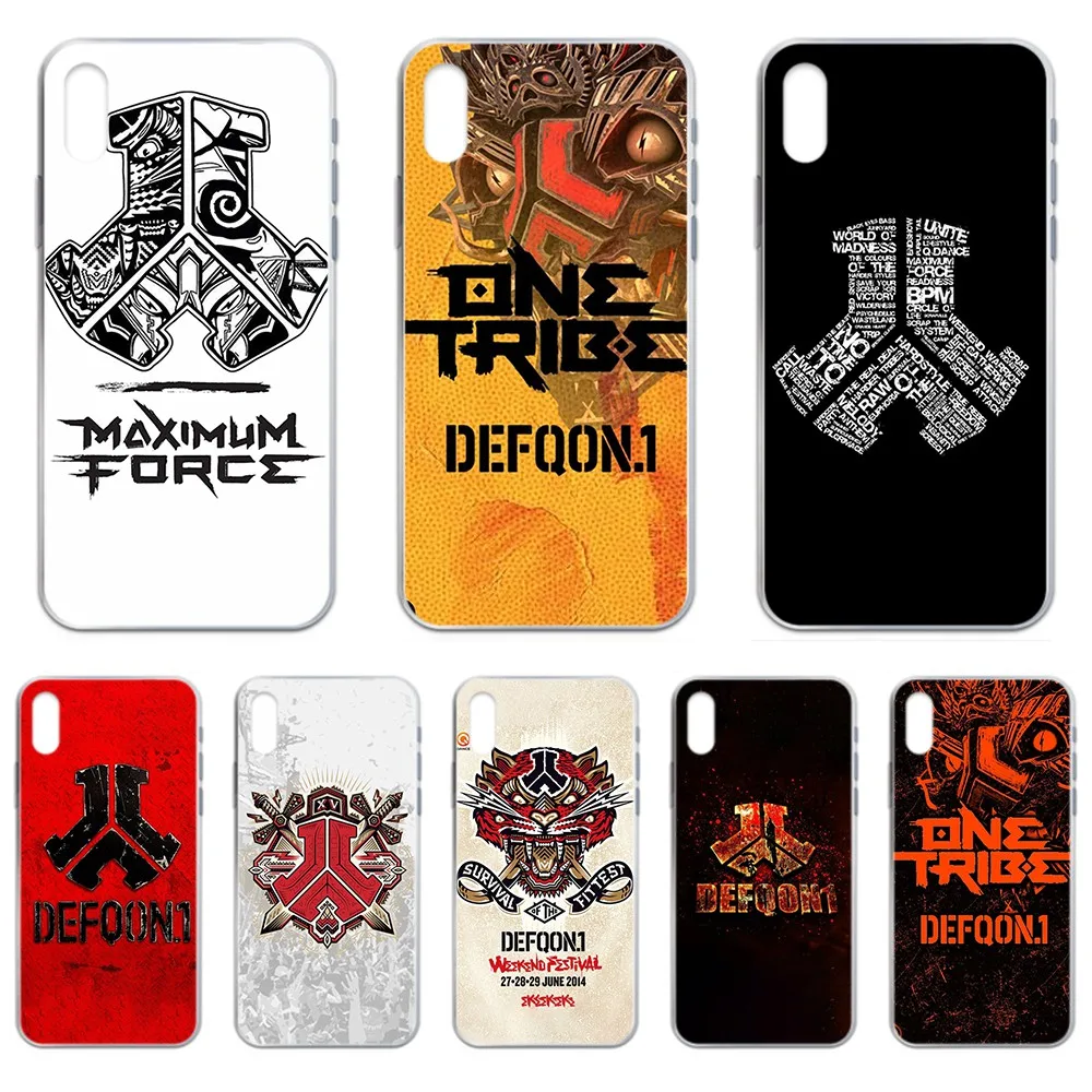 Чехол Defqon 1 painting hoesjes для iphone 4 4S 5 5C 5S 6 6S PLUS 7 8 X XR XS 11 PRO SE 2020 MAX | Мобильные телефоны и