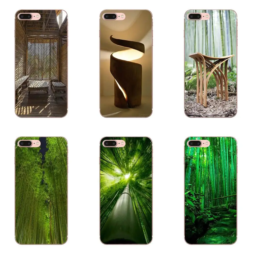 TPU Custom Design Bamboo Dog Butterfly Flower Plant For Apple iPhone 4 4S 5 5C 5S SE 6 6S 7 8 Plus X XS Max XR | Мобильные телефоны
