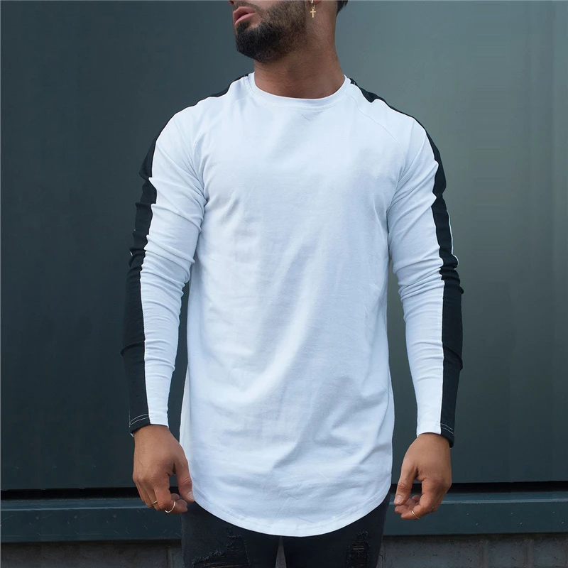 2019 New Clawgear T-Shirt Men Spring Long Sleeve O-Neck T Shirt Men Brand Clothing Fashion Patchwork Cotton Tee Tops 2019 New Clawgear T-Shirt Men Spring Long Sleeve O-Neck T Shirt Men Brand Clothing Fashion Patchwork Cotton Tee Tops