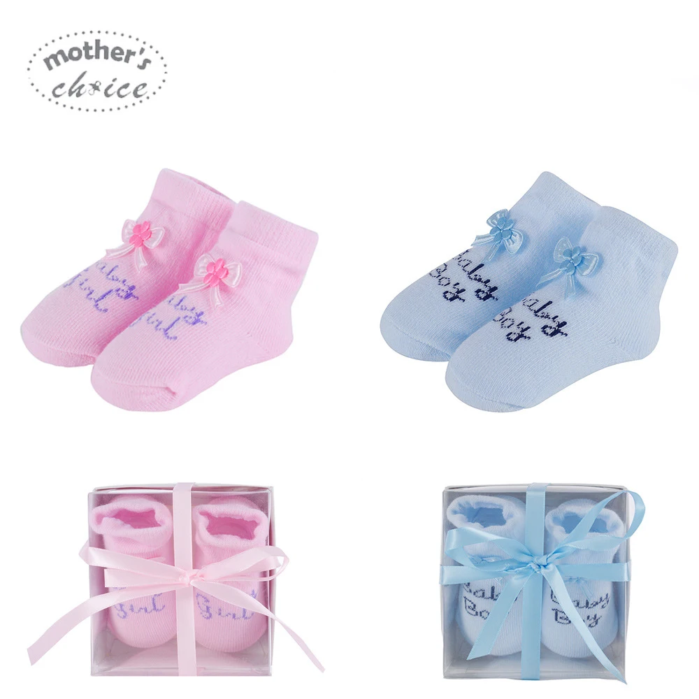 Mother S Choice Newborn Baby Lovely Sock Pvc Gift Box Girl Boy Full Moon Gift 0 6 M Fashion Style Baby Gift With Gift Card Socks Aliexpress