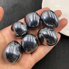 

Natural Terahertz Stone for Jewelry Making Bracelet Accessories Reiki Healing Energy Stone Crafts Living room decoration