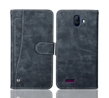 

Luxury Wallet BQ 5016G Choice Case 5" Vintage Flip Leather Phone Case Protective Cover With Front Card Slots