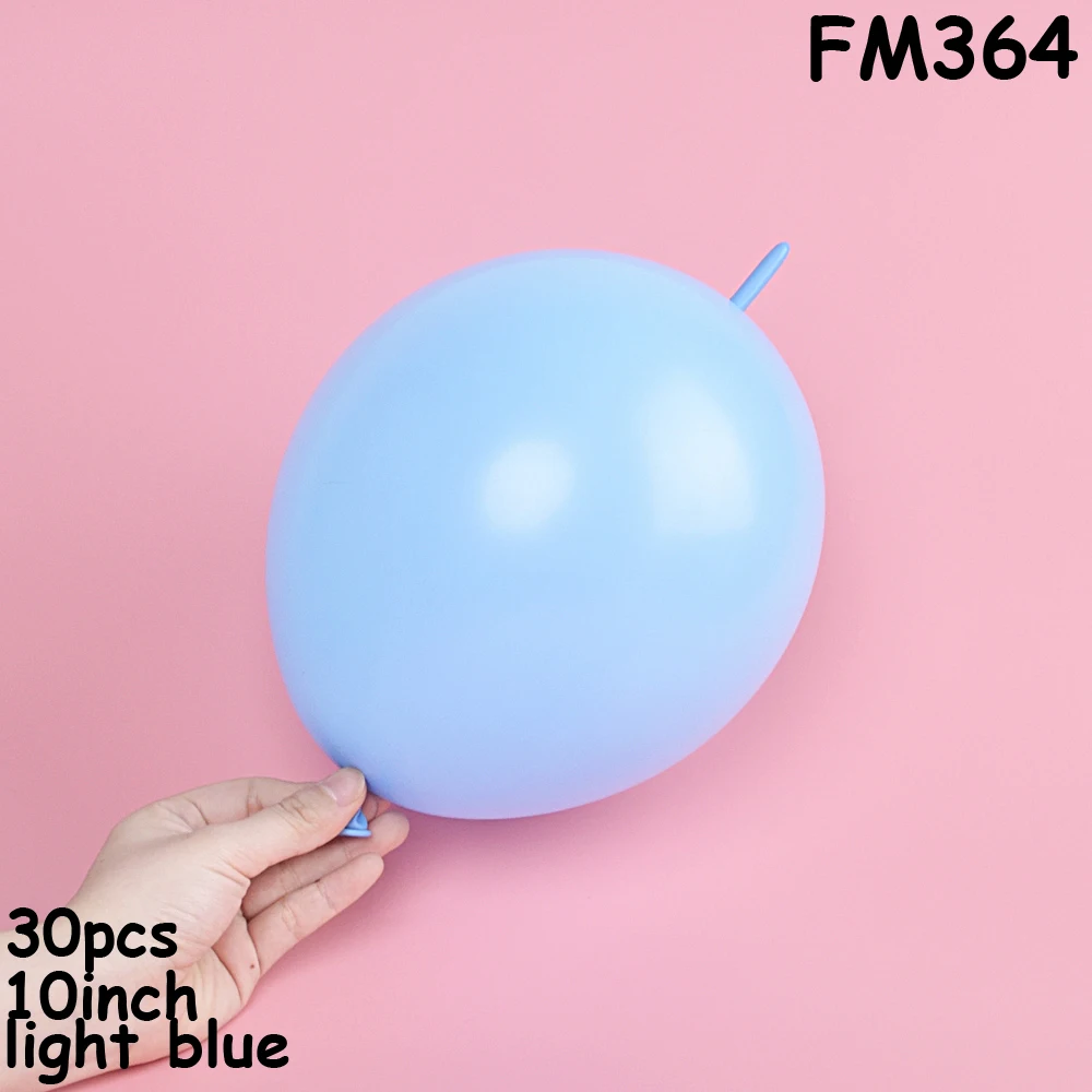FM364 10/30 шт творческие 10 дюймов латексные воздушные шары с толстой нитью хвосты воздушные шары Сделай Сам СЕТЬ ГИРЛЯНДА ссылка одежда для свадьбы, дня рождения фон Настенный декор - Цвет: FM364