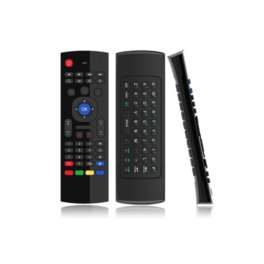 1PCS MX3 Backlit Air Mouse Smart Voice Remote Control 2.4G RF Wireless Keyboard For X96 mini KM9 A95X H96 MAX Android TV Box | Электроника