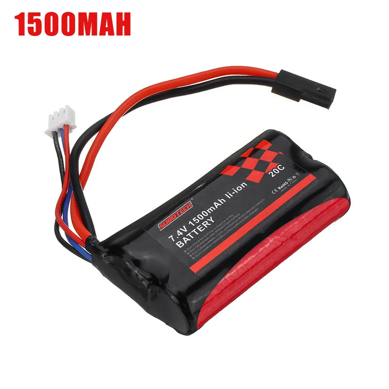 Литий-ионный аккумулятор SUBOTECH 18650 7 4 В 1500 мАч 20C 2S для BG1513 BG1515 BG1518 модели