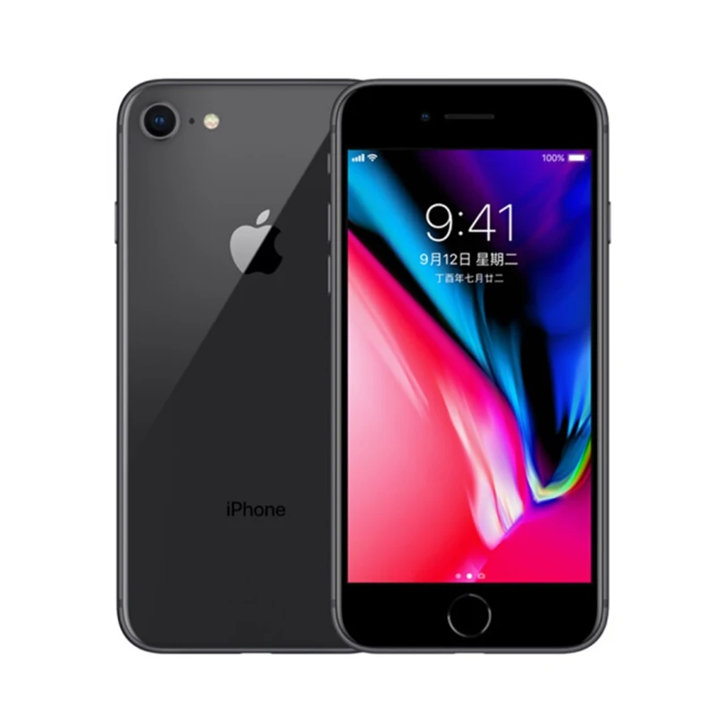 Разблокированный мобильный телефон Apple iPhone 8 A1905 T-Mobile Version LTE, 4,7 дюймов, 2 Гб ОЗУ, 64 Гб ПЗУ, отпечаток пальца, iOS 11NFC, 1821 мАч, смартфон