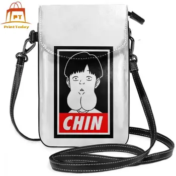 

One Punch Man Shoulder Bag Chin Boy Leather Bag High quality Teenage Women Bags Multi Pocket Womens Trend Print Crossbody Purse