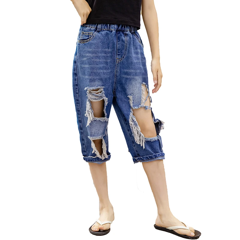 big girls ripped jeans