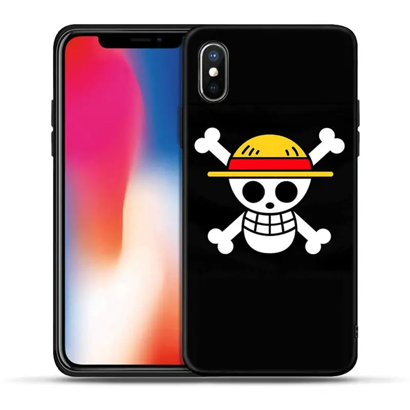 H1354 One piece Аниме Луффи Ace Zoro для iPhone X XR XS Max 8 7 6 6S Plus 5 5S SE Мягкий силиконовый чехол, Fundas ETUI COQUE - Цвет: H1354