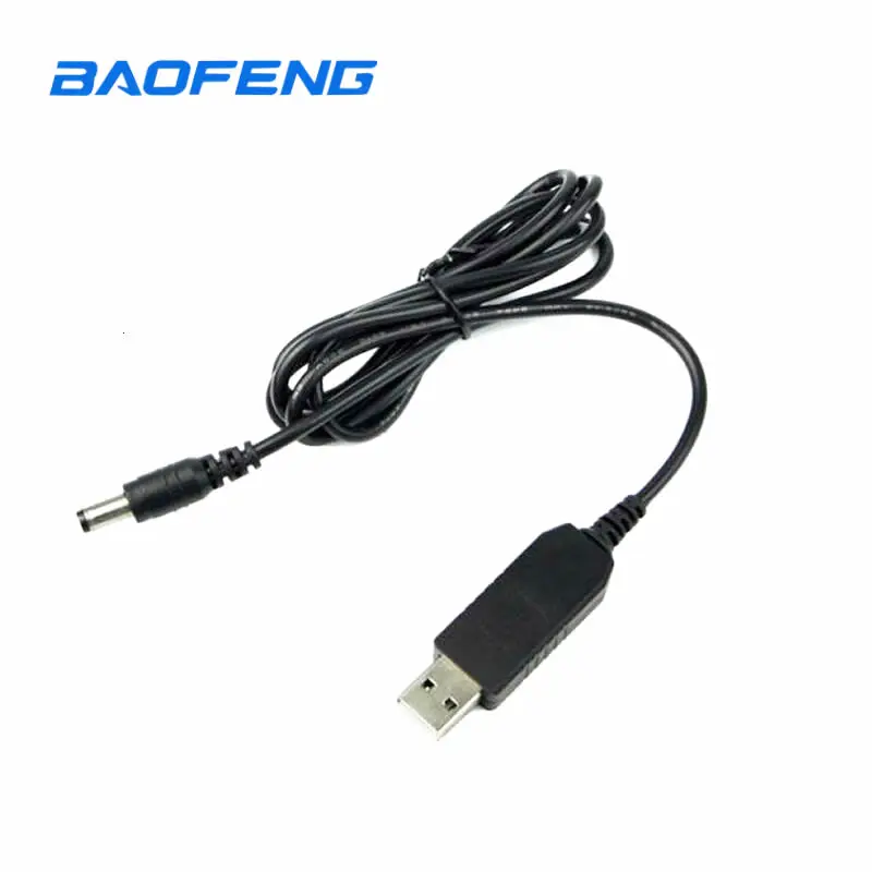 2 шт. Baofeng UV-5R USB Кабель зарядного устройства для Walkie Talkie UV5R UV5RA UV5RE TYT TH-F8 | Мобильные