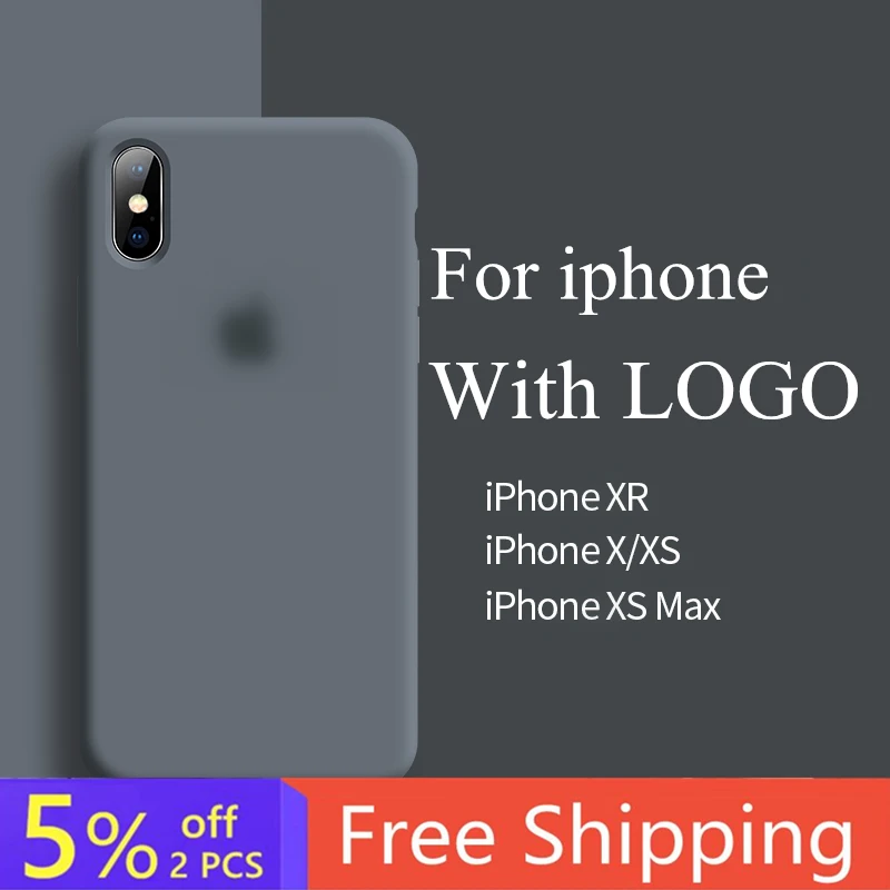 

Official liquid logo for iphone 11pro case original iphone 7 8 7plus 8p XS XR X XSMAX with logo csae iphone 11 case