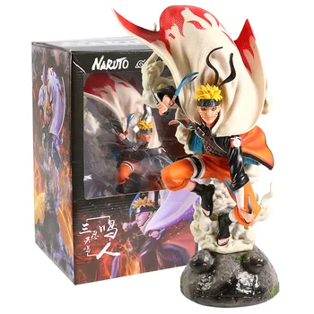 

Naruto Shippuden Uzumaki Naruto with Gama Bunta Statue PVC Figure Model Toy Figurine