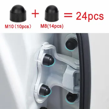 

M8 M10 Plastic Metric Dome Bolts Nuts Head Caps Cover for mitsubishi lancer asx outlander pajero l200 Hex Screws Car Accessories
