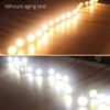 10pcs 1W DC12V IP65 Mini LED Spot light Thumb Spotlight Lamp Cabinet Ambient Lighting 6