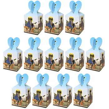 

12/24/36/48/60 pcs Batman Cartoon Candy Box Gift box Kids Happy Birthday Party Decoration Baby Shower Party Supplies Superhero