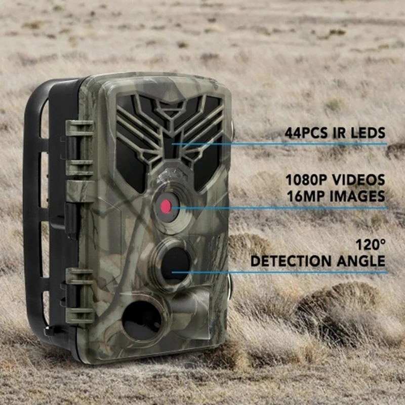 16MP 1080P Trail камера охотничья игровая камера наружная камера скаутинга дикой природы с PIR датчиком инфракрасного 0,3 S Супер Быстрый триггер