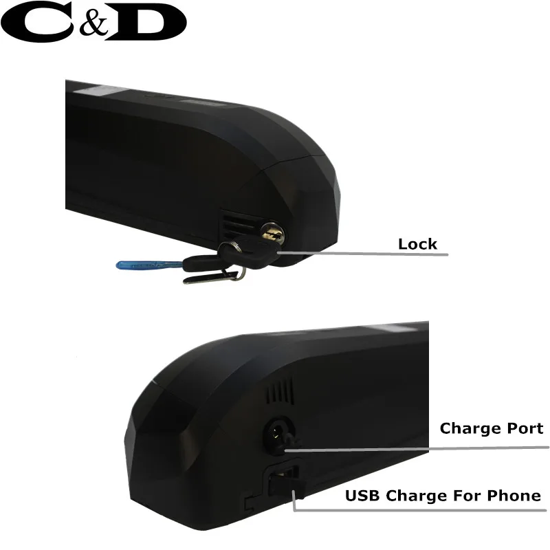 Best EU Tax Free Original 36V 48V 52V 350W 500W 750W 1000W Lithium Li-ion Hailong 2 electric bike Battery Ebike BBS02 BBSHD Mid Motor 3