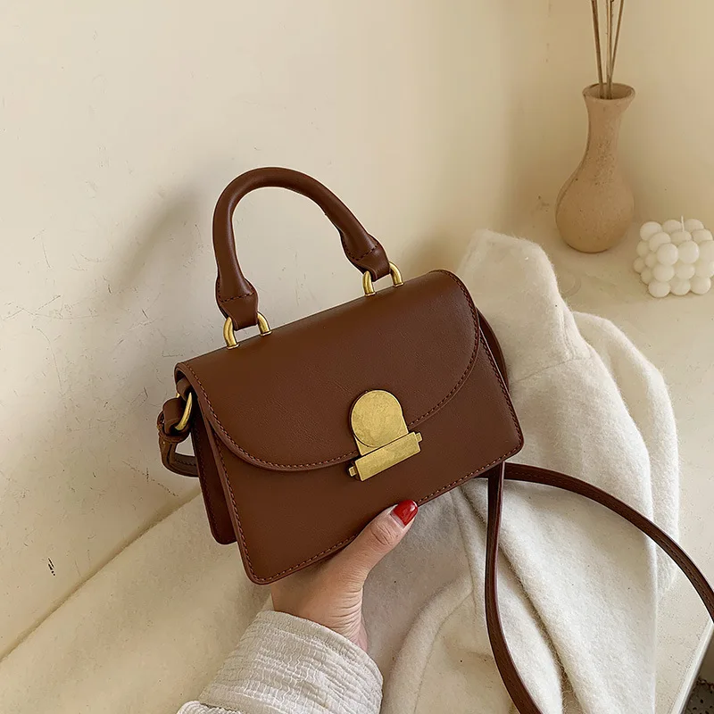 

New Arrival Mini Small Bag Women's 2019 New Style Fashion Korean-style Versatile Textured Shoulder Bag Western Style Bag Fashion