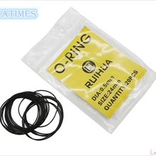 Ассортимент 200 шт 16~ 34 мм Размер уплотнительное кольцо резиновое уплотнение шайбы корпус часов задние прокладки