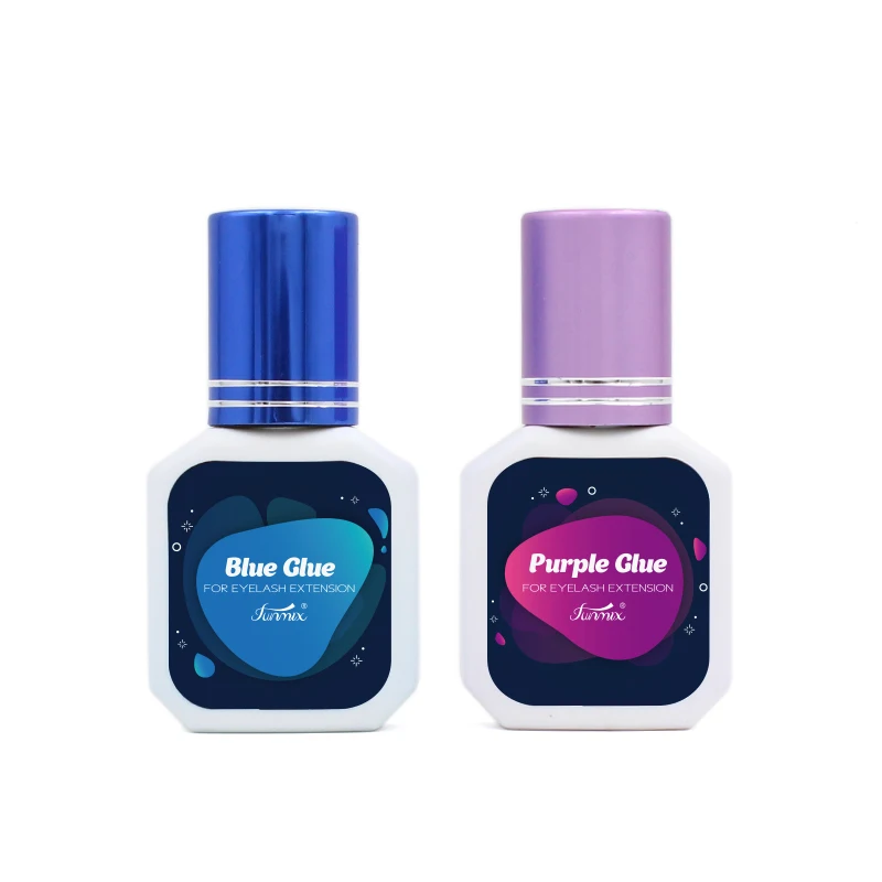 Cola de Cílios Secos para Enxertia de Cílios 1 segundo Rápido Adesivo com Duração de até 90 Funmix Novo Msds Dias Olhos Maquiagem Suprimentos 1 Funmix novo 1 segundo rápido cola de