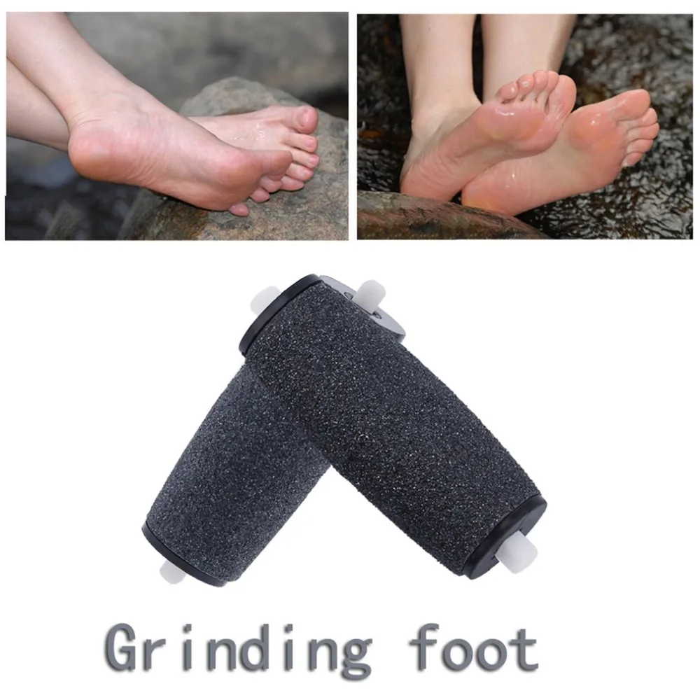 2pcs Foot Pedicure Skin Remover Heads Replacement Roller Heads for Smooth Foot Pedicure Skin Remover Skin Remover Accessories