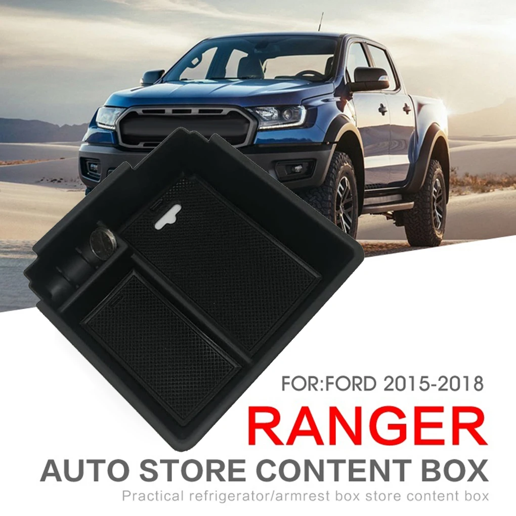 Замена для Ford Ranger- центральная консоль подлокотник ящик Органайзер для хранения поддон