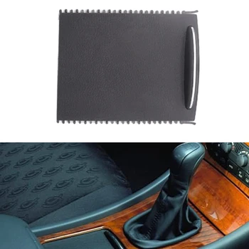 

Car Center Console Cup Holder Zipper Storage Box Trim Cup Holder Roller Blinds Interior For Mercedes-Benz C-Class W203 2000-2007