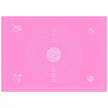 

Kneading Dough Pad Baking Tools Food-grade Thick Silicone Pad Panel Plastic Chopping Board Non-stick Household Rolling Pad