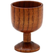 Лучший деревянный бокал для Вина изысканный креативный цельный деревянный бокал для вина