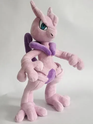 25cm New Arrive Style mewtwo pkm Plush Stuffed Toys For Children Gift Good Quality