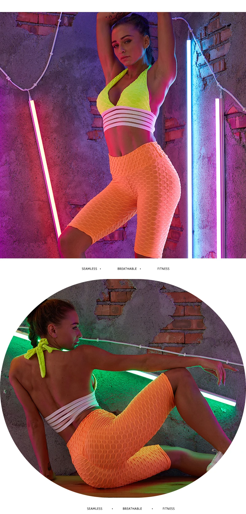 ATHVOTAR Leggings Women Seamless Push Up Leggings Mesh Patchwork Breathable Slim Pants Indoor Sports Anti Cellulite Legging honeycomb leggings