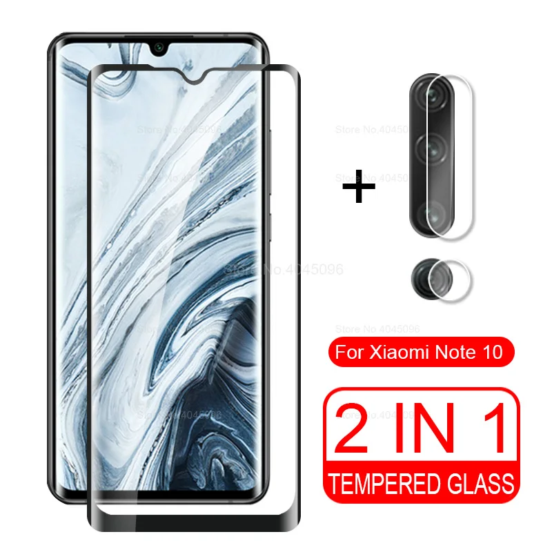 Стекло для камеры 2 в 1 xiaomi note 10 pro закаленное стекло xiomi mi note10 10Pro задняя крышка