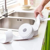PVC material sink crack strip kitchen bathroom bathtub corner sealing tape waterproof and mildew proof adhesive sealing tape 3
