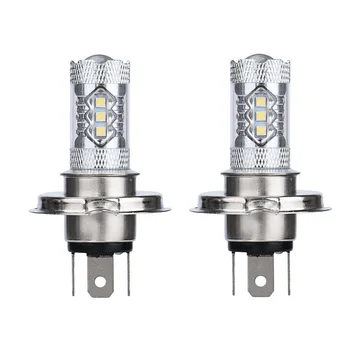 

Headlight LED Fog Light Bulbs DRL 800lm/pc X 80W White 9003 HB2 1500LM Beam Aluminum alloy Sliver Sale Hot New