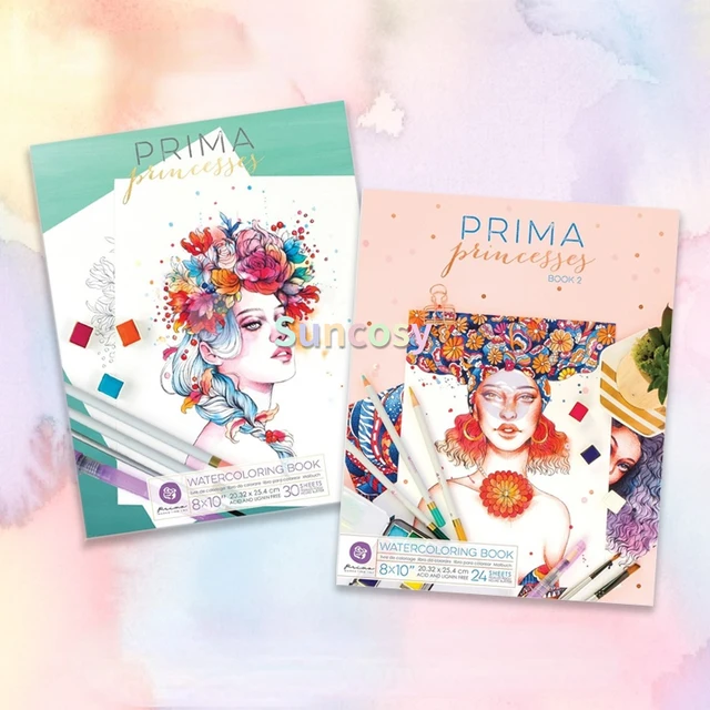 Princesas Livro para Pintar com Aquarela