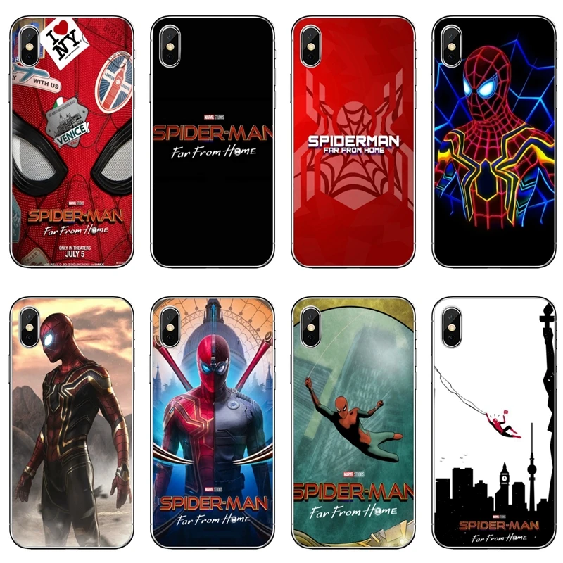 

spider man far from home For Samsung Galaxy J8 J7 J5 Prime pro J3 A3 A5 A7 2018 2017 2016 tup soft phone cover case