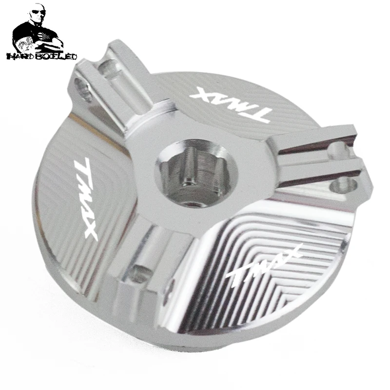 T-max logo M2.02.5 Motorcycle Aluminum Oil Filler Cap Plug cover For T MAX 530 tmax530 2013-2016 tamx500 Tmax 500 2008-2012 (12) 副本