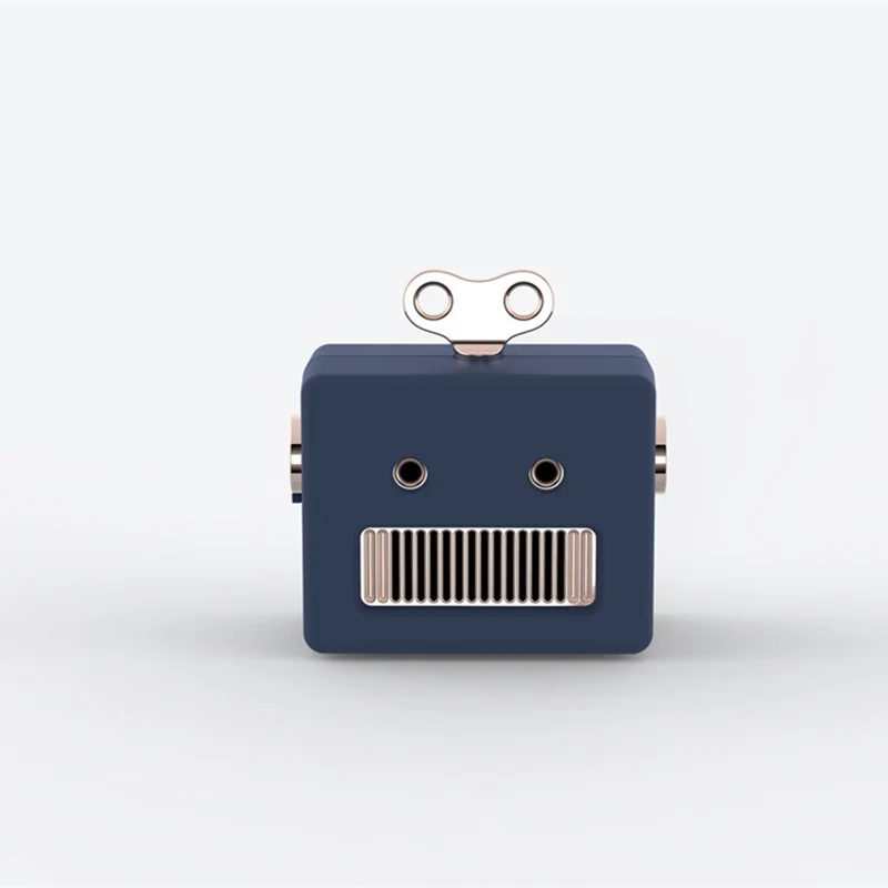 FFYY-Портативный ретро Робот Форма Bluetooth динамик мультфильм мини открытый беспроводной динамик Hifi бас Колонка громкий динамик с Microp